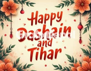 Happy dashain and tihar greetings