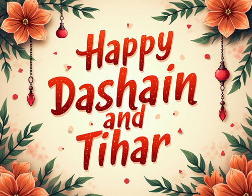 Happy dashain and tihar greetings