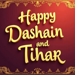 Happy dashain and tihar