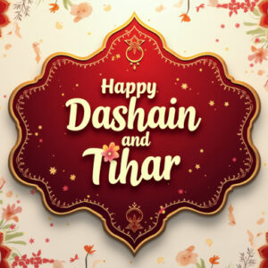 Happy dashain and tihar