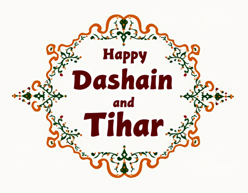 Happy dashain and tihar