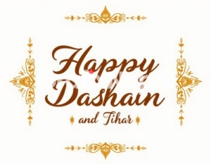 Happy dashain and tihar greetings